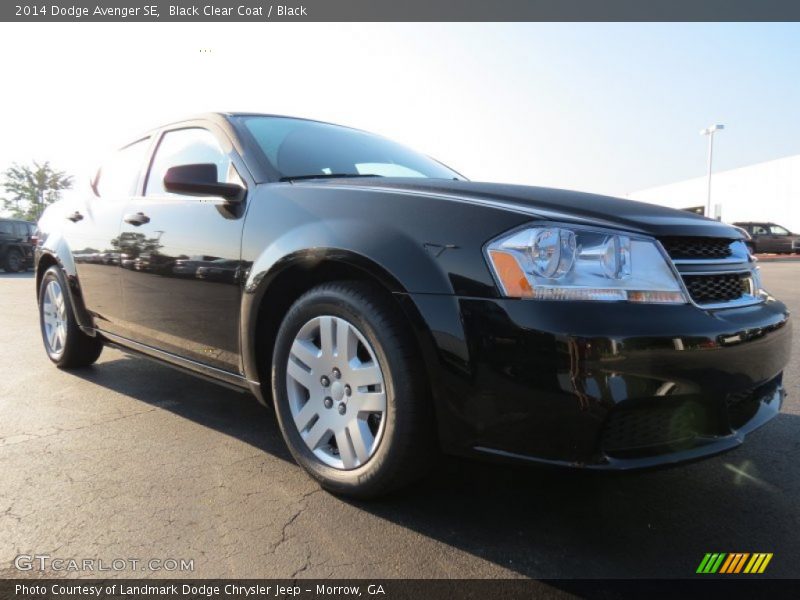 Black Clear Coat / Black 2014 Dodge Avenger SE