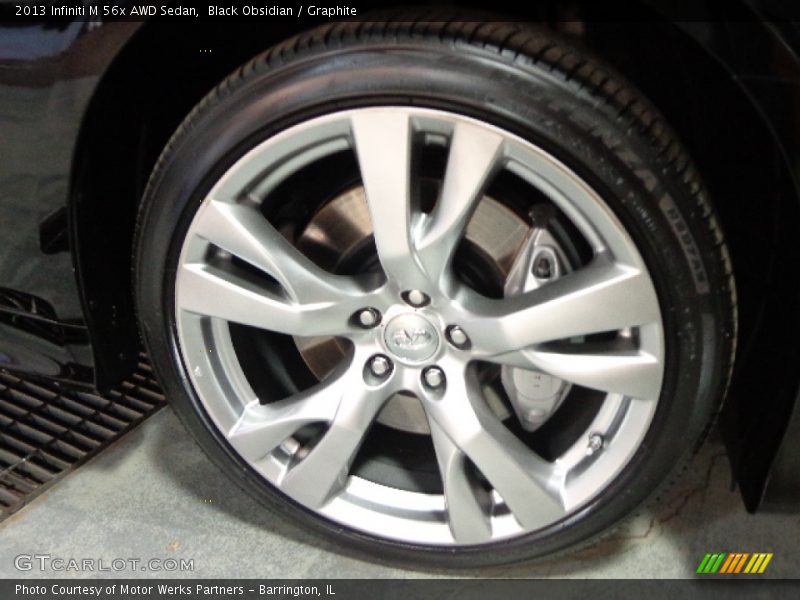  2013 M 56x AWD Sedan Wheel