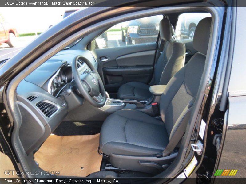Black Clear Coat / Black 2014 Dodge Avenger SE