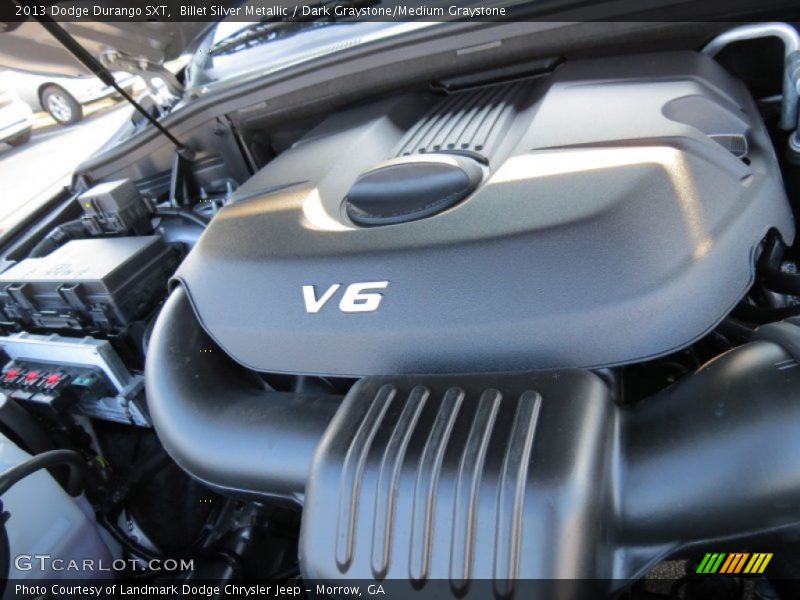 Billet Silver Metallic / Dark Graystone/Medium Graystone 2013 Dodge Durango SXT