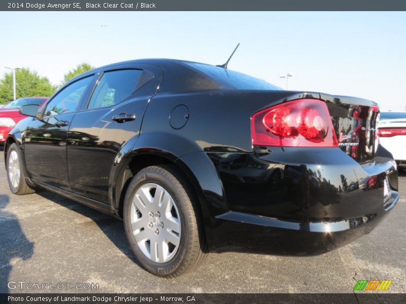 Black Clear Coat / Black 2014 Dodge Avenger SE