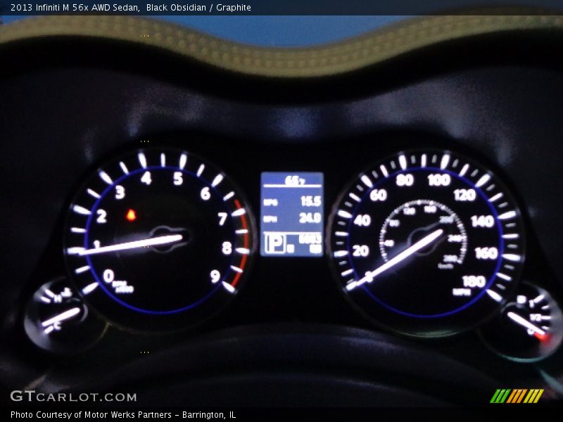  2013 M 56x AWD Sedan 56x AWD Sedan Gauges