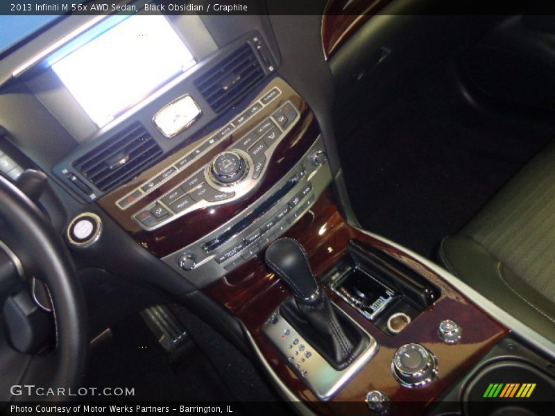 Black Obsidian / Graphite 2013 Infiniti M 56x AWD Sedan
