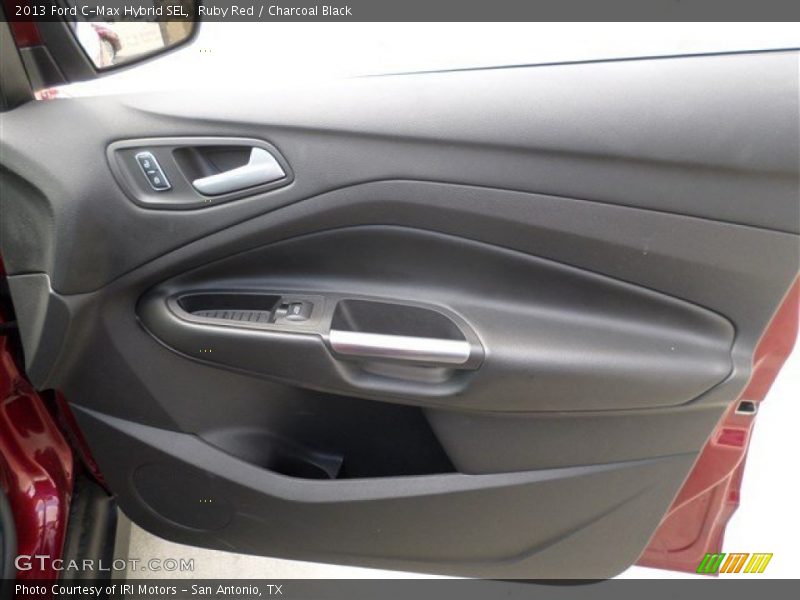 Ruby Red / Charcoal Black 2013 Ford C-Max Hybrid SEL