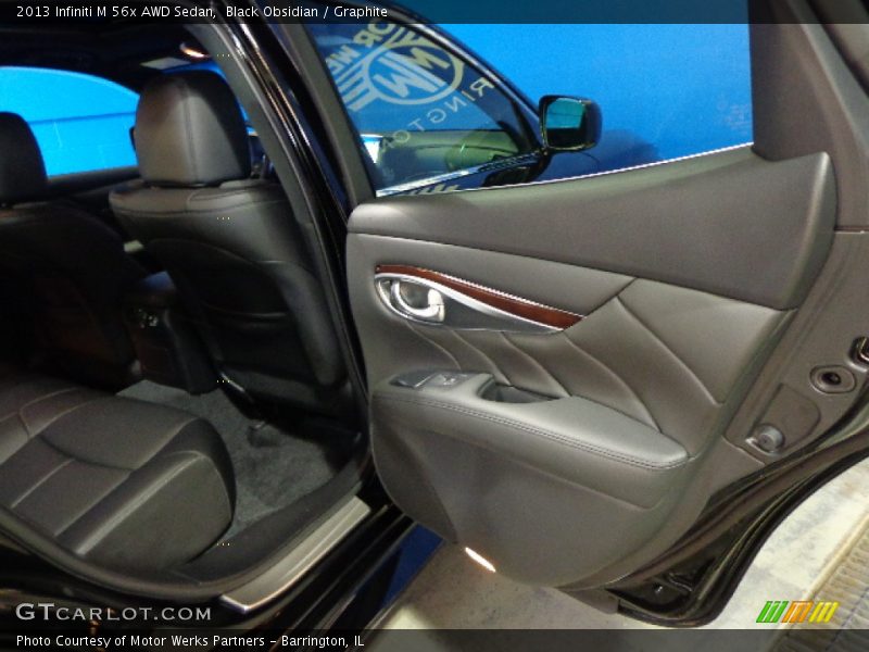 Black Obsidian / Graphite 2013 Infiniti M 56x AWD Sedan