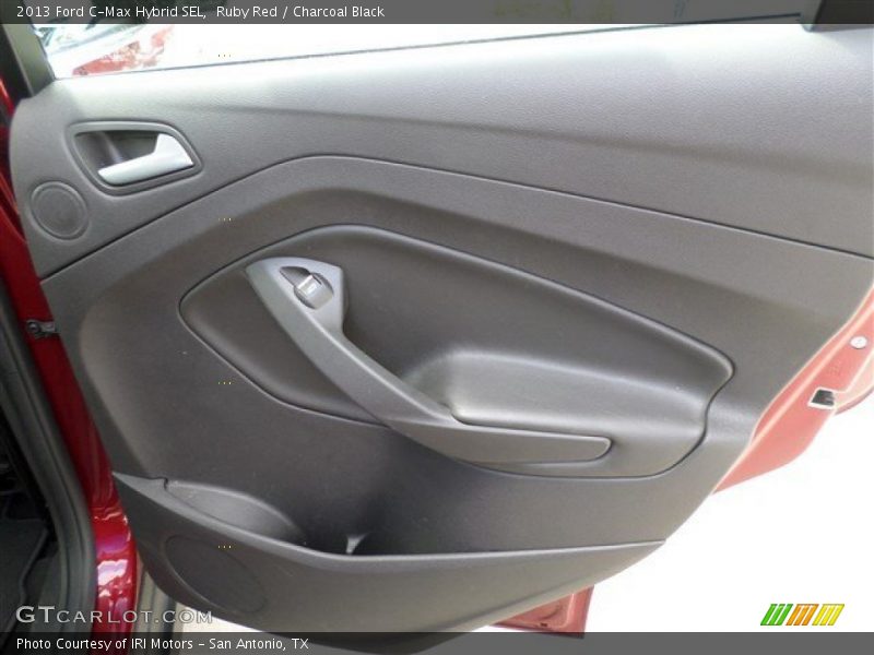 Ruby Red / Charcoal Black 2013 Ford C-Max Hybrid SEL