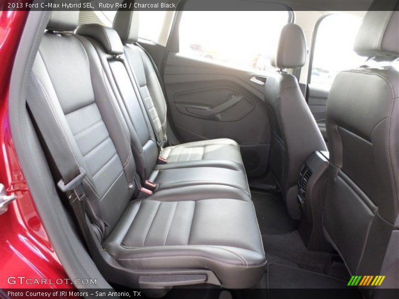 Ruby Red / Charcoal Black 2013 Ford C-Max Hybrid SEL