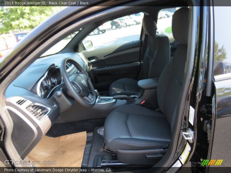 Black Clear Coat / Black 2014 Dodge Avenger SE