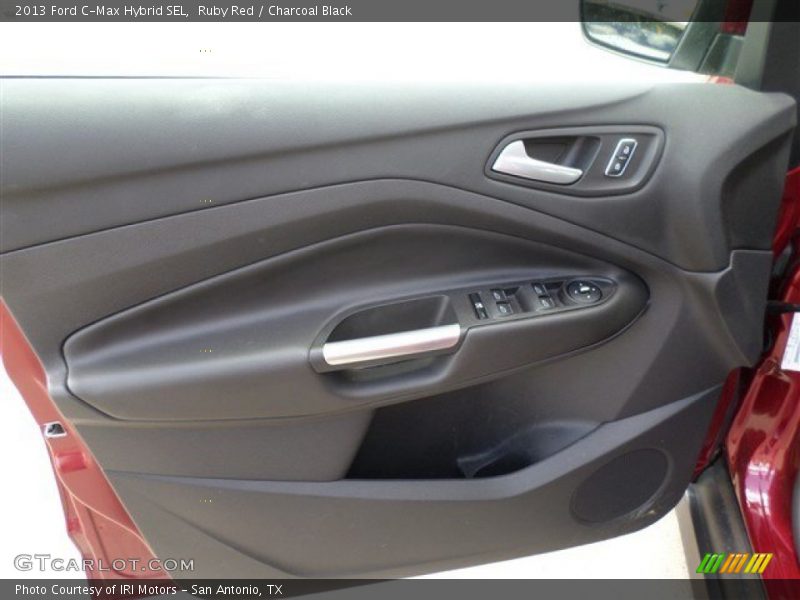 Ruby Red / Charcoal Black 2013 Ford C-Max Hybrid SEL