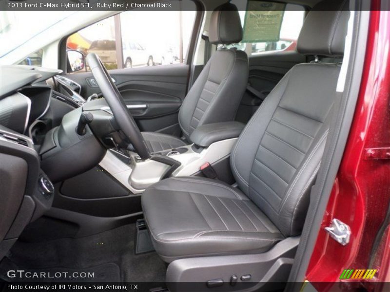 Ruby Red / Charcoal Black 2013 Ford C-Max Hybrid SEL