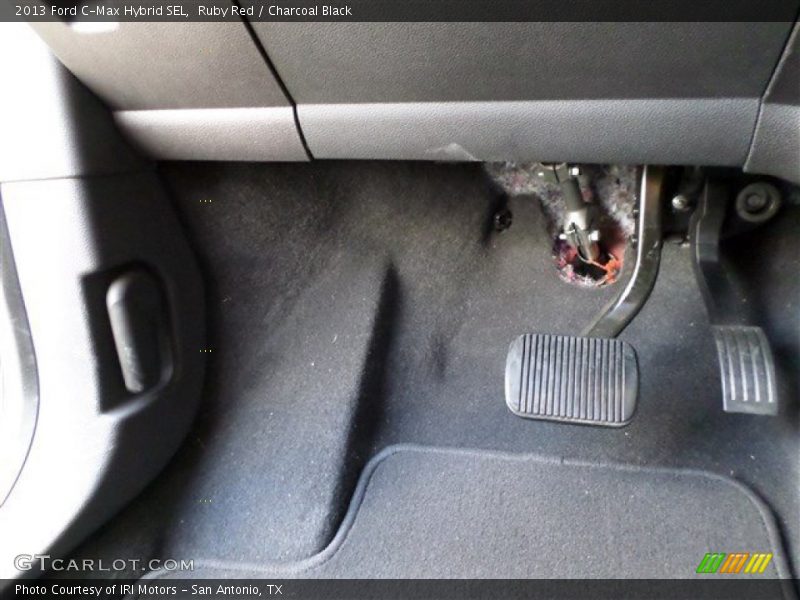 Ruby Red / Charcoal Black 2013 Ford C-Max Hybrid SEL