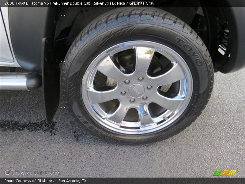Silver Streak Mica / Graphite Gray 2008 Toyota Tacoma V6 PreRunner Double Cab
