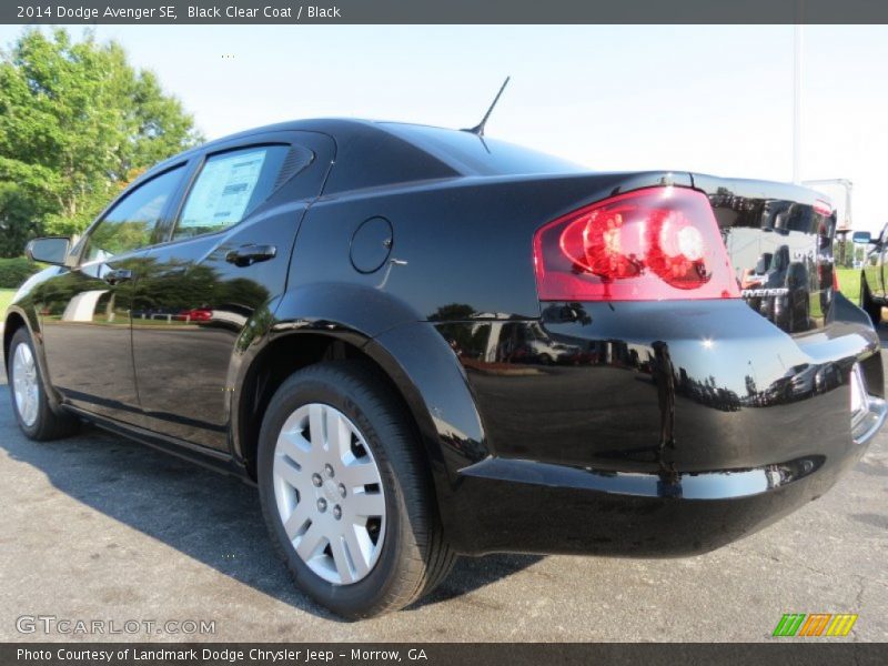 Black Clear Coat / Black 2014 Dodge Avenger SE