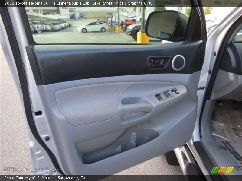 Silver Streak Mica / Graphite Gray 2008 Toyota Tacoma V6 PreRunner Double Cab