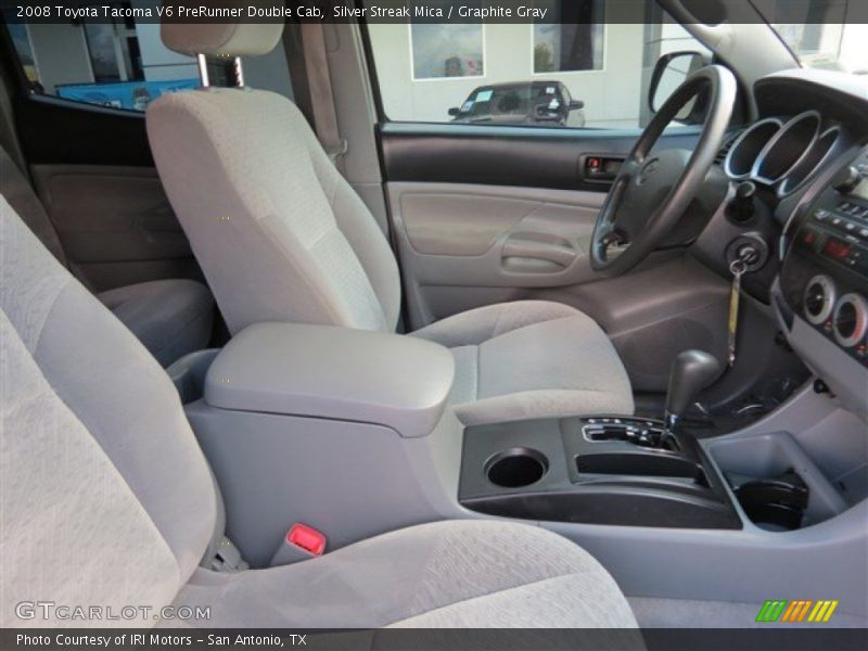 Silver Streak Mica / Graphite Gray 2008 Toyota Tacoma V6 PreRunner Double Cab