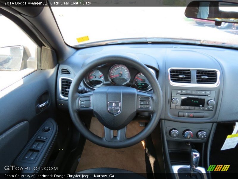 Black Clear Coat / Black 2014 Dodge Avenger SE