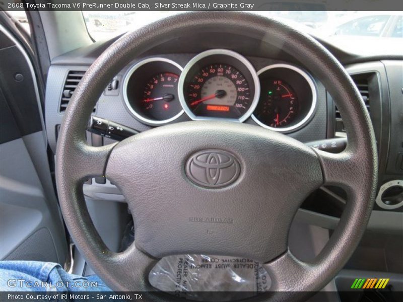 Silver Streak Mica / Graphite Gray 2008 Toyota Tacoma V6 PreRunner Double Cab