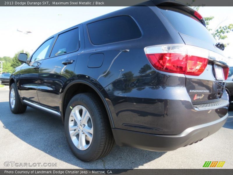 Maximum Steel Metallic / Black 2013 Dodge Durango SXT