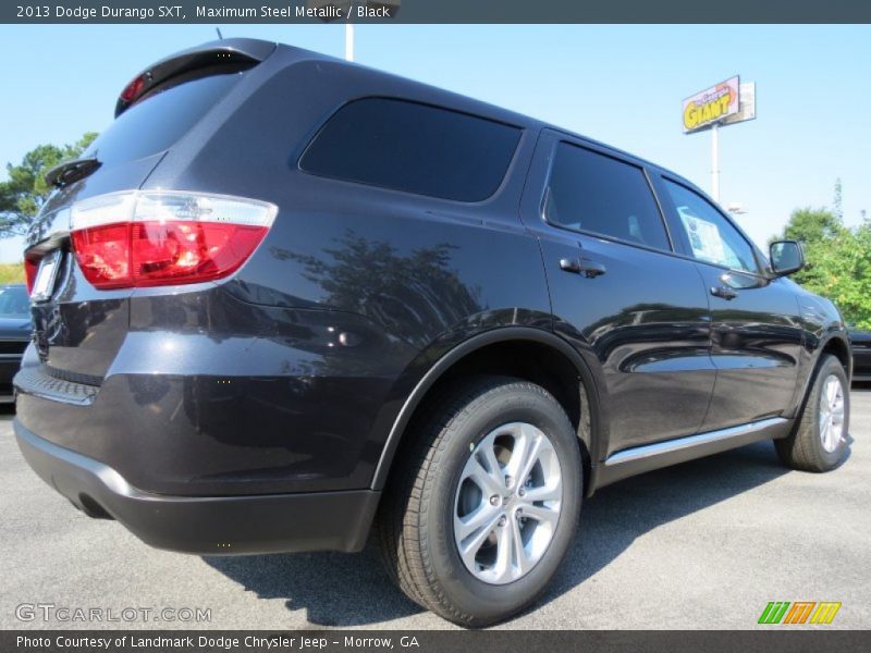 Maximum Steel Metallic / Black 2013 Dodge Durango SXT