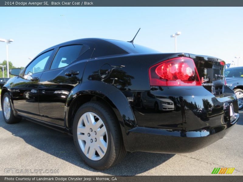 Black Clear Coat / Black 2014 Dodge Avenger SE