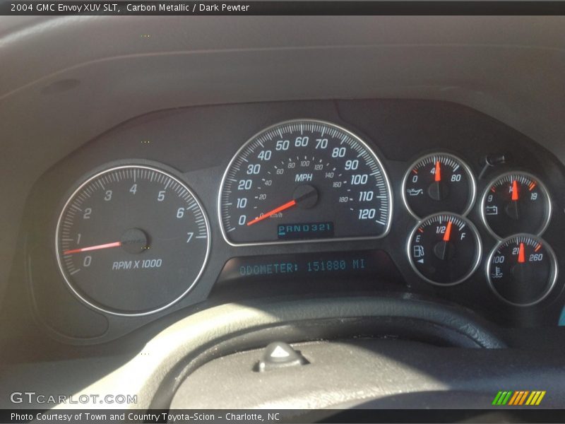 Carbon Metallic / Dark Pewter 2004 GMC Envoy XUV SLT