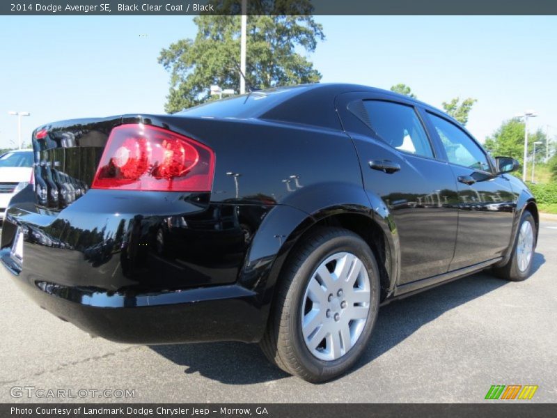 Black Clear Coat / Black 2014 Dodge Avenger SE