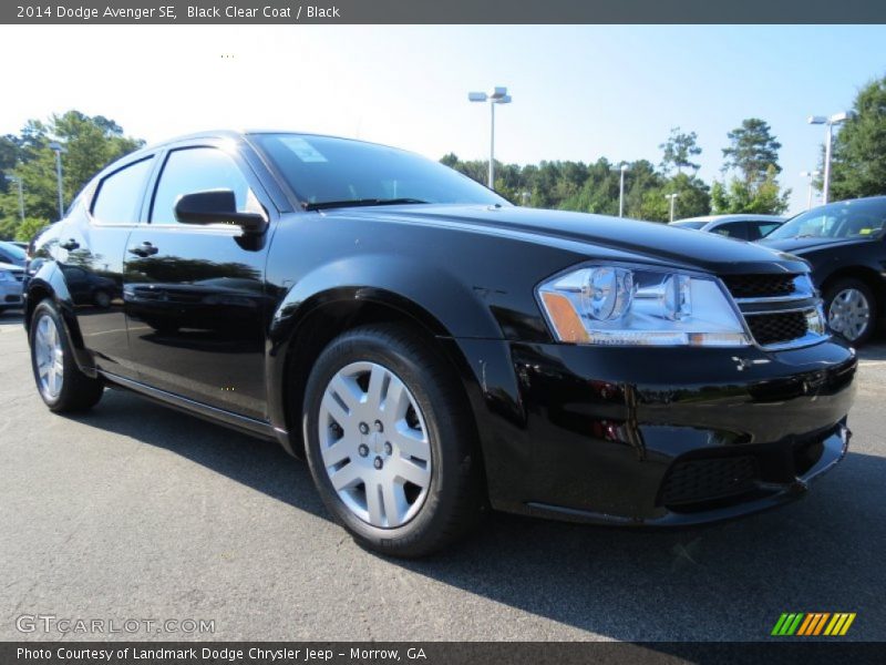 Black Clear Coat / Black 2014 Dodge Avenger SE