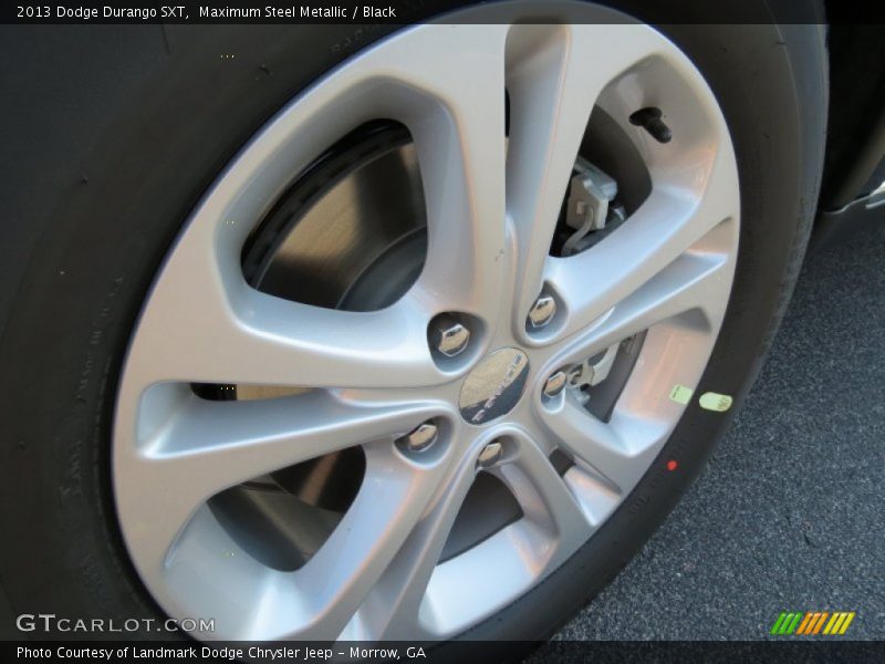 Maximum Steel Metallic / Black 2013 Dodge Durango SXT