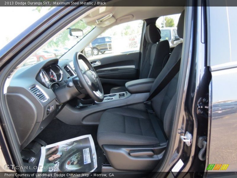 Maximum Steel Metallic / Black 2013 Dodge Durango SXT