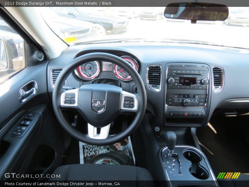 Maximum Steel Metallic / Black 2013 Dodge Durango SXT