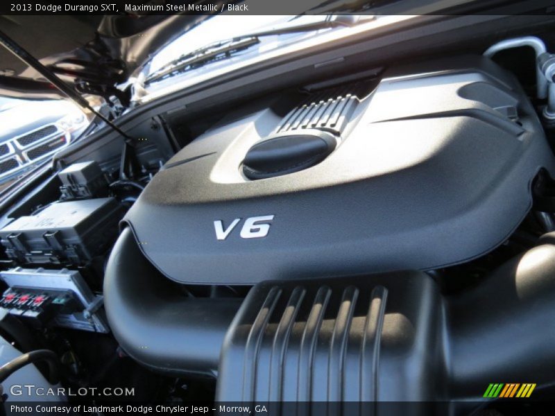 Maximum Steel Metallic / Black 2013 Dodge Durango SXT