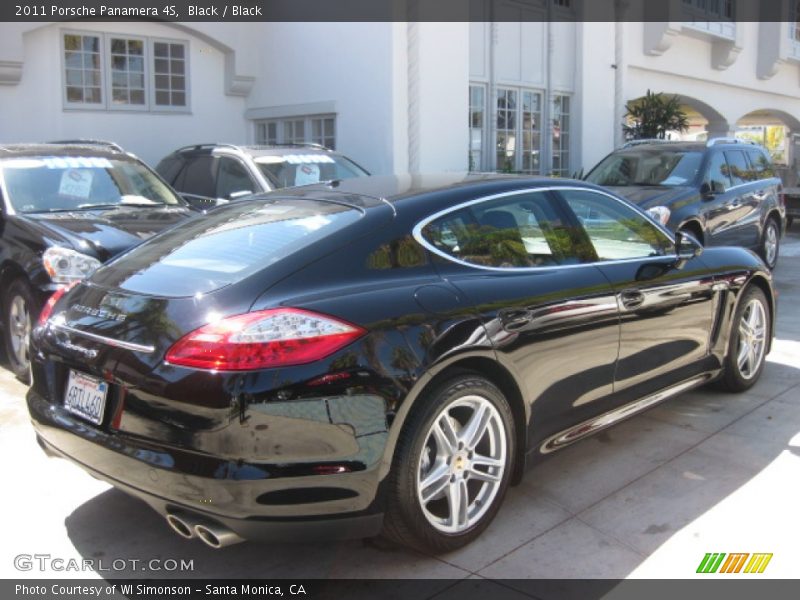 Black / Black 2011 Porsche Panamera 4S