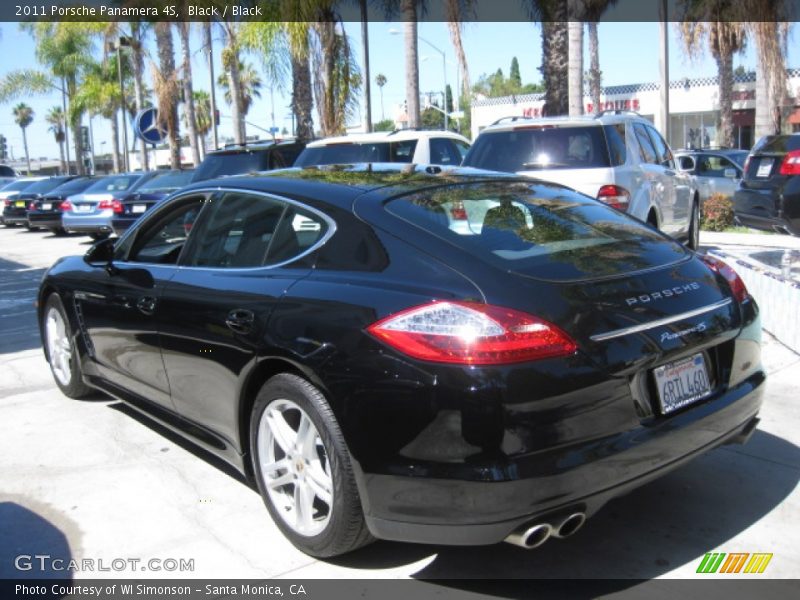 Black / Black 2011 Porsche Panamera 4S