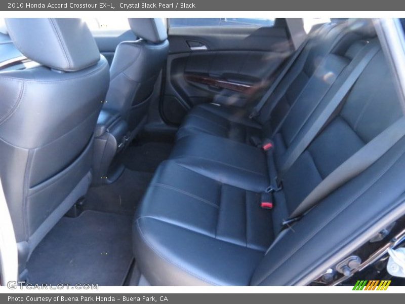 Crystal Black Pearl / Black 2010 Honda Accord Crosstour EX-L