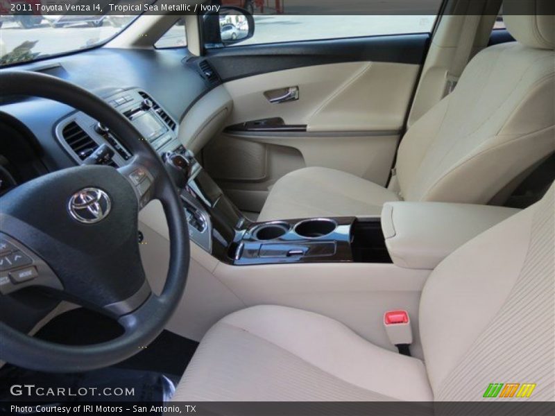 Tropical Sea Metallic / Ivory 2011 Toyota Venza I4