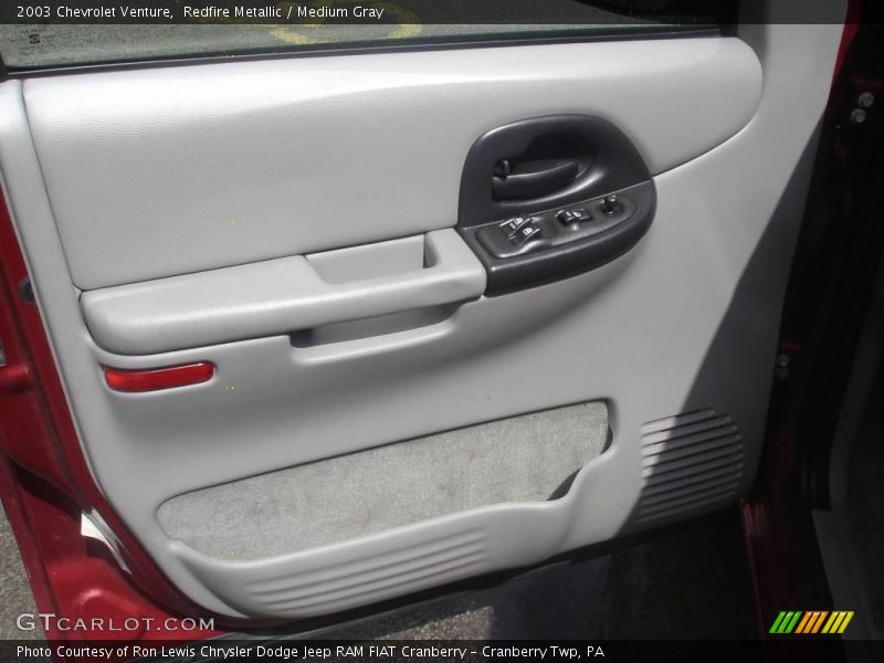 Redfire Metallic / Medium Gray 2003 Chevrolet Venture