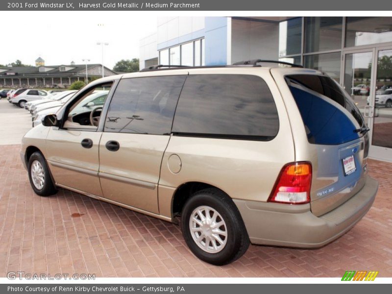 Harvest Gold Metallic / Medium Parchment 2001 Ford Windstar LX
