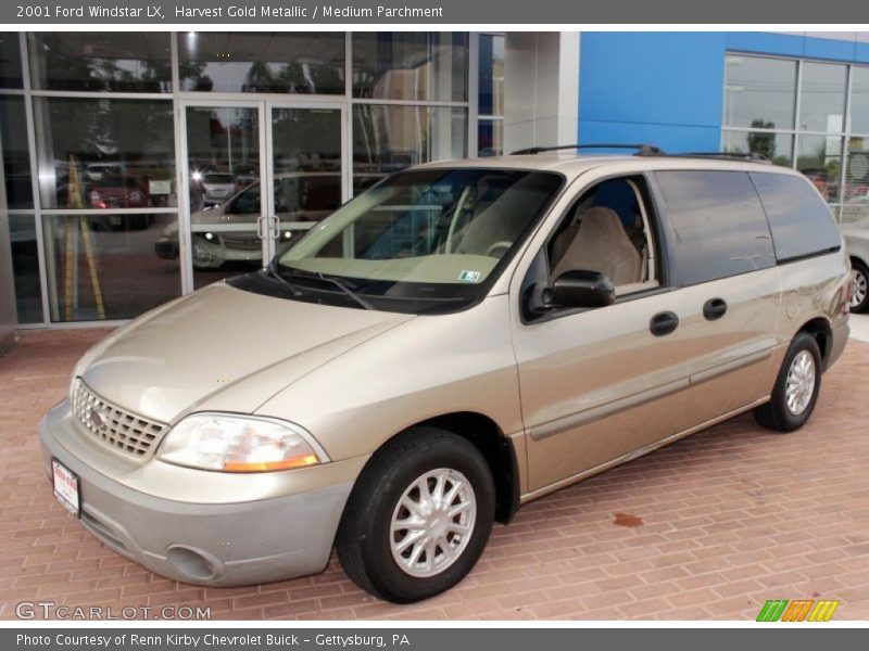 Harvest Gold Metallic / Medium Parchment 2001 Ford Windstar LX