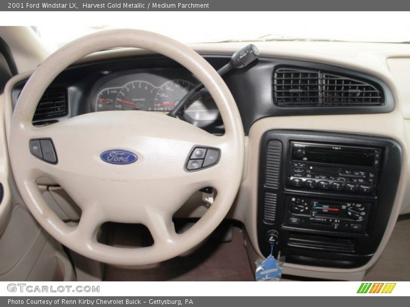 Harvest Gold Metallic / Medium Parchment 2001 Ford Windstar LX