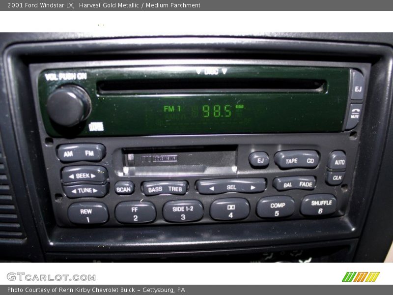 Harvest Gold Metallic / Medium Parchment 2001 Ford Windstar LX