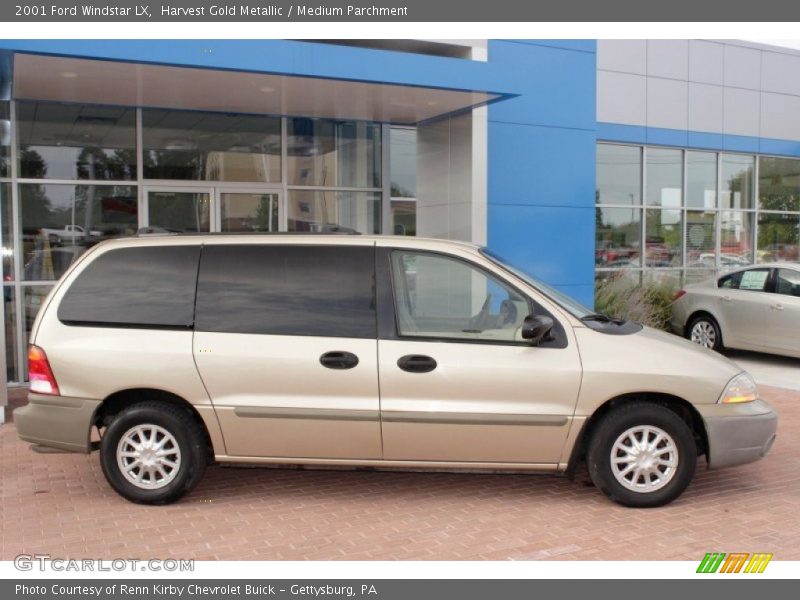 Harvest Gold Metallic / Medium Parchment 2001 Ford Windstar LX
