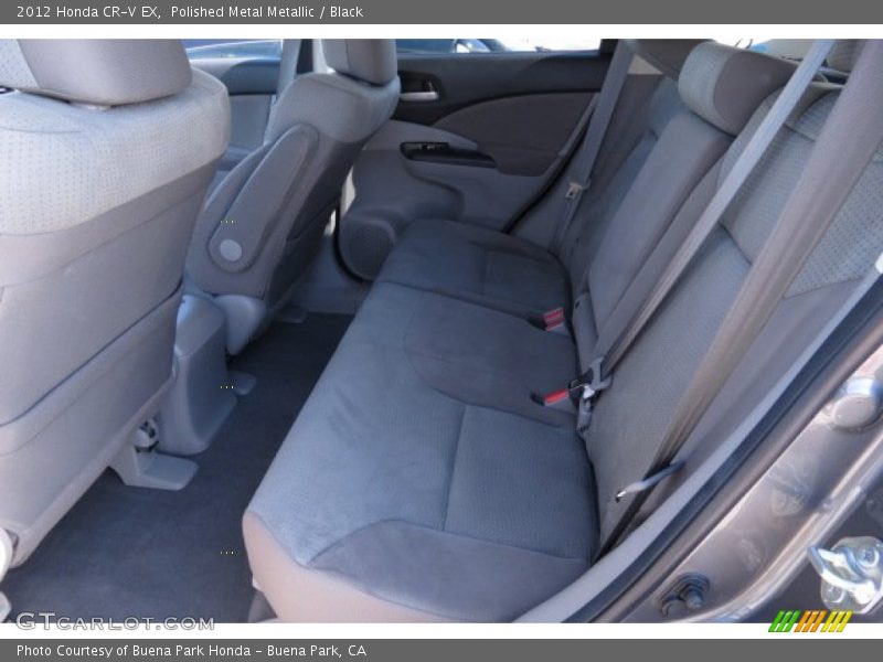 Polished Metal Metallic / Black 2012 Honda CR-V EX