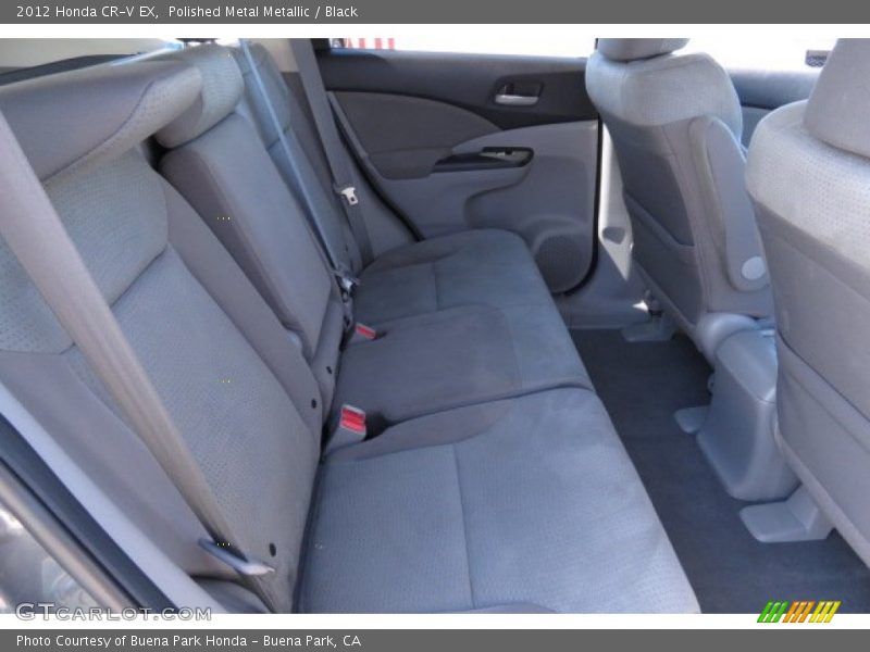 Polished Metal Metallic / Black 2012 Honda CR-V EX