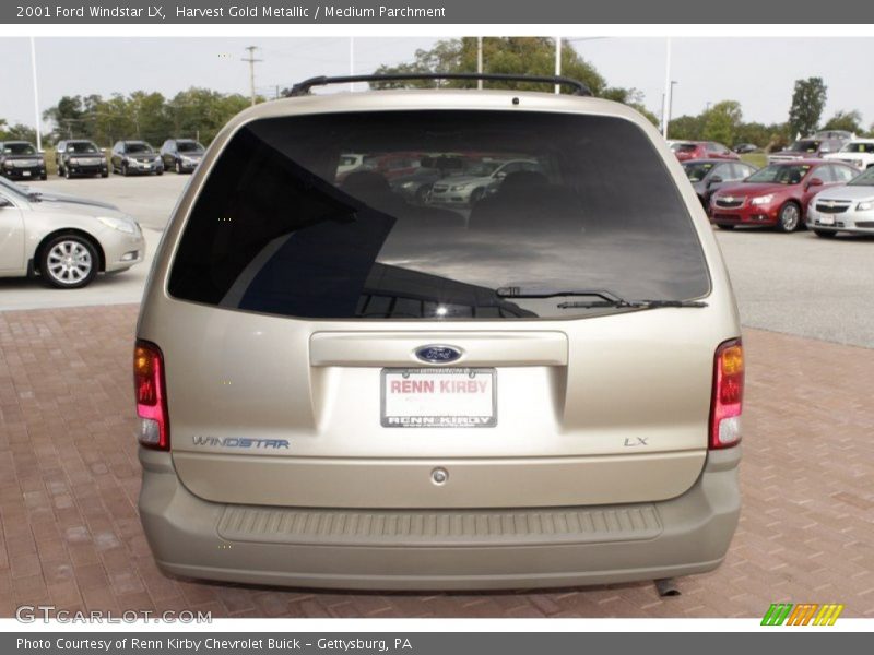 Harvest Gold Metallic / Medium Parchment 2001 Ford Windstar LX