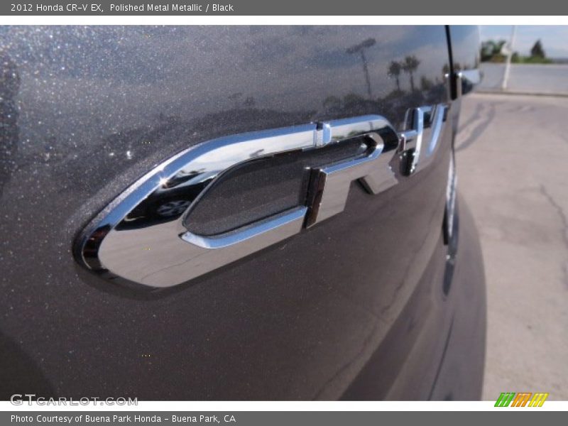 Polished Metal Metallic / Black 2012 Honda CR-V EX