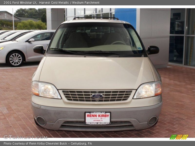 Harvest Gold Metallic / Medium Parchment 2001 Ford Windstar LX