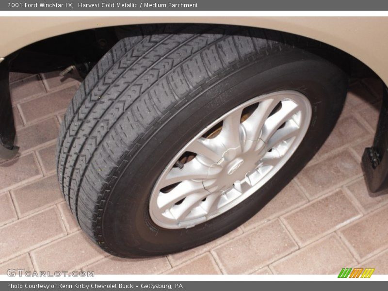 Harvest Gold Metallic / Medium Parchment 2001 Ford Windstar LX