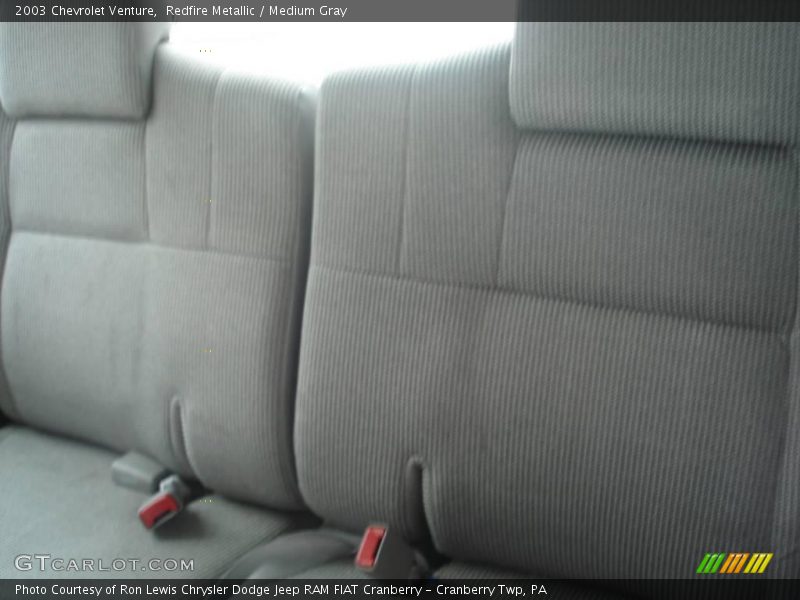 Redfire Metallic / Medium Gray 2003 Chevrolet Venture