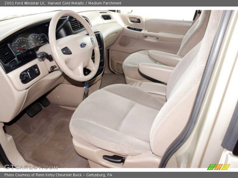 Harvest Gold Metallic / Medium Parchment 2001 Ford Windstar LX