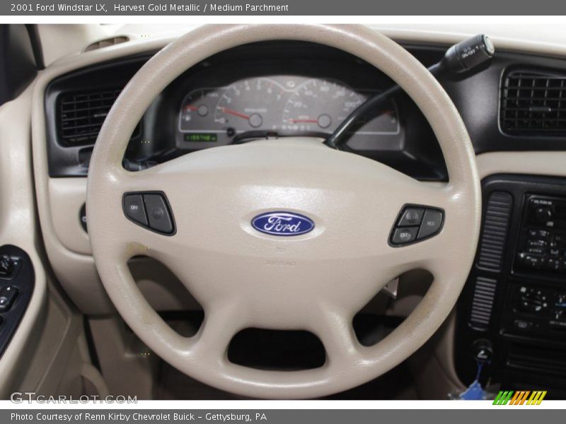 Harvest Gold Metallic / Medium Parchment 2001 Ford Windstar LX